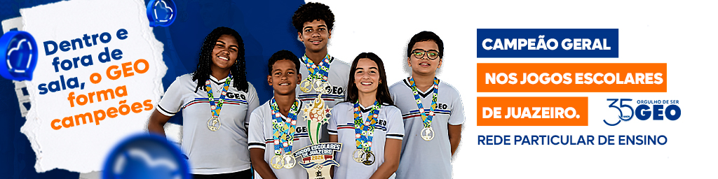 GeoJuazeiro - escola campeã em jogos escolares